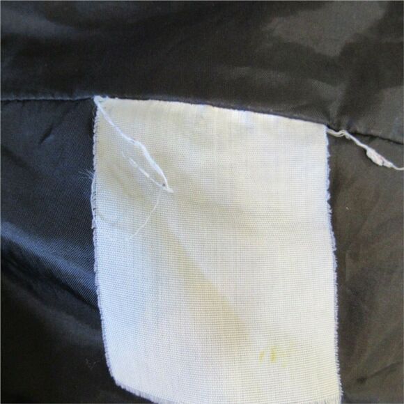 Womens Winter Coat 80's Stlye Hooded Toggle Buttons Black Esprit Black Lined - Picture 9 of 9